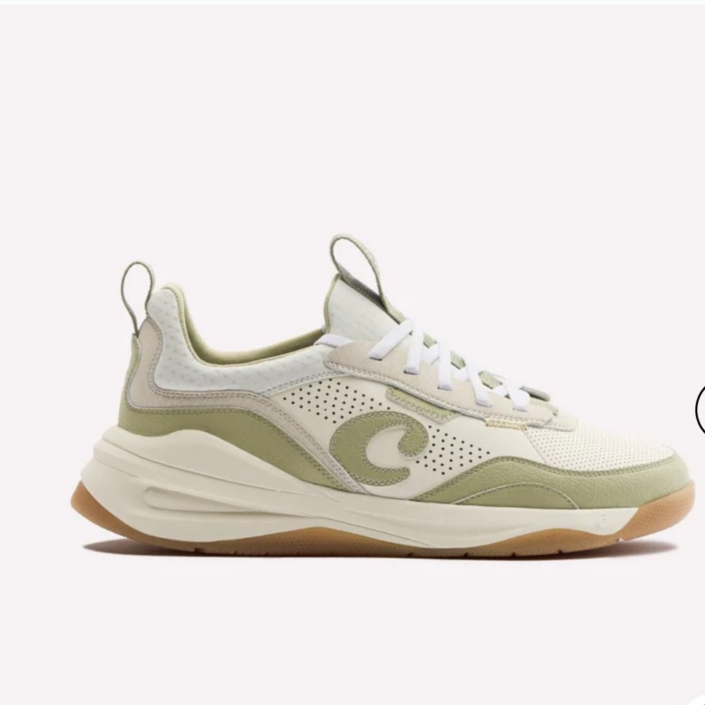 NIB Clove Strada Antique White And Sage Women's Sneakers
